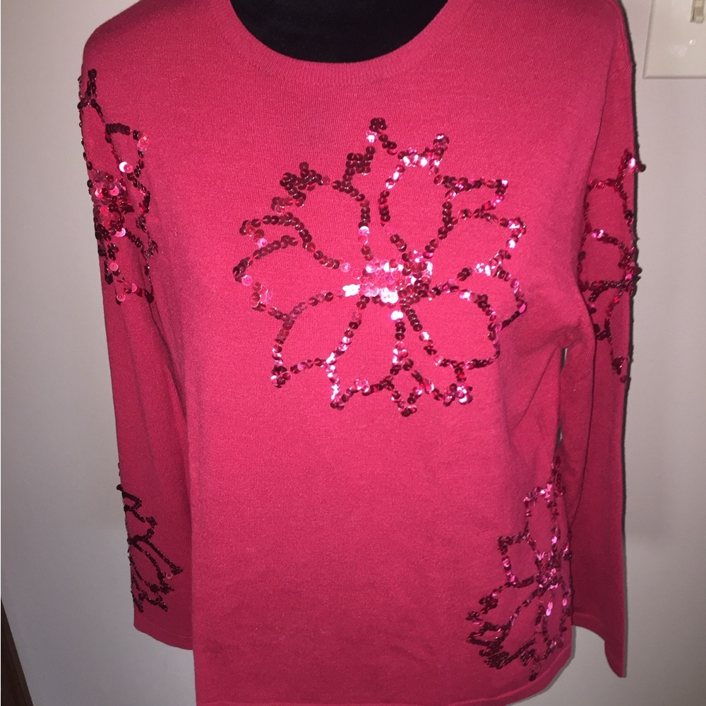 Preston & York Rich Red Sweater